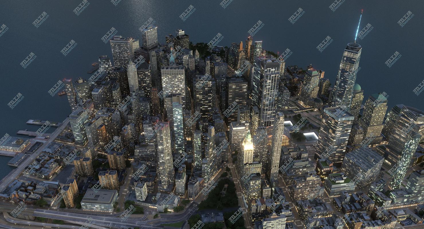 images/goods_img/20210113/3D Manhattan Lower Night Low Poly/5.jpg